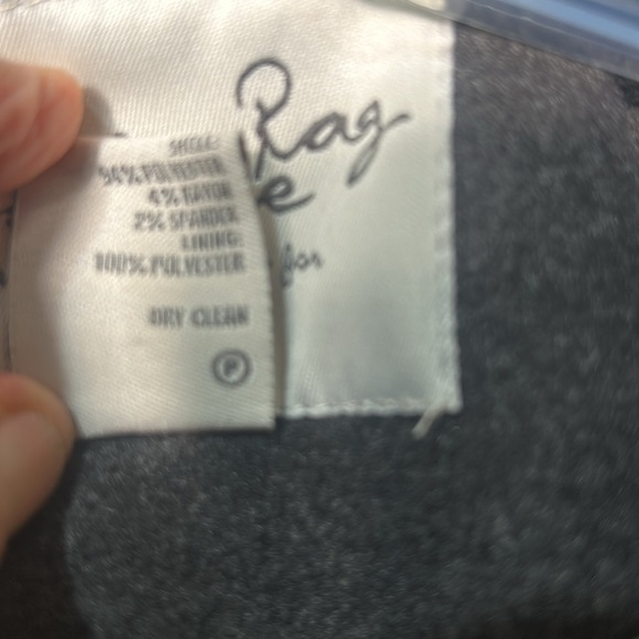 AMERICAN RAG WOMEN PEA COAT LINED DARK GRAY SIZE MEDIUM - Picture 6 of 9